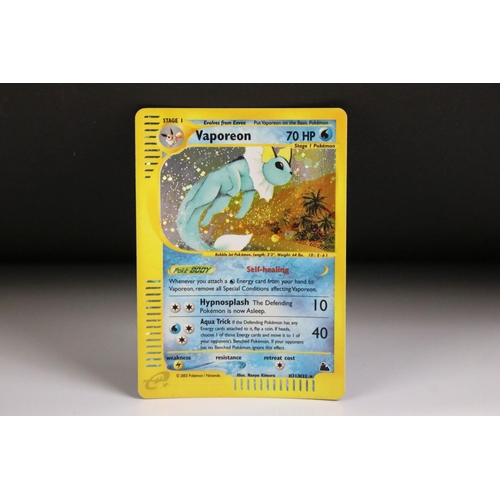 1442 - Pokémon Trading Cards - Two Pokemon Skyridge H cards to include Vaporeon H31/H32 & Umbreon H30/H32, ... 