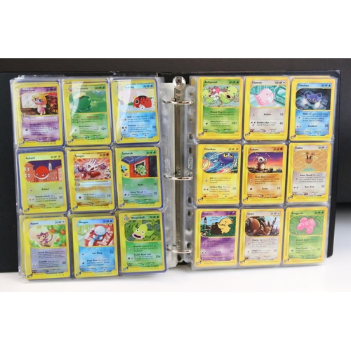 1443 - Pokémon Trading Cards - Complete Pokemon Aquapolis card Set featuring duplications, part H Set, King... 