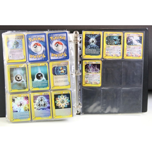 1443 - Pokémon Trading Cards - Complete Pokemon Aquapolis card Set featuring duplications, part H Set, King... 