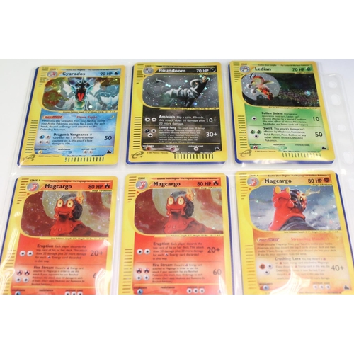 1446 - Pokémon Trading Cards - Pokemon Skyridge H cards featuring duplications, some bending but ex overall