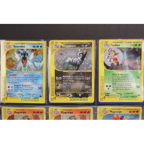 1446 - Pokémon Trading Cards - Pokemon Skyridge H cards featuring duplications, some bending but ex overall