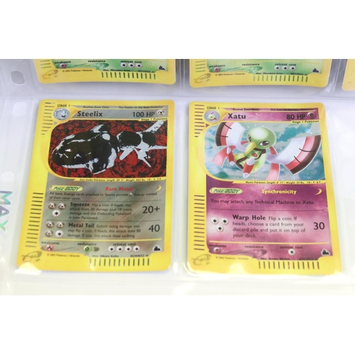 1446 - Pokémon Trading Cards - Pokemon Skyridge H cards featuring duplications, some bending but ex overall