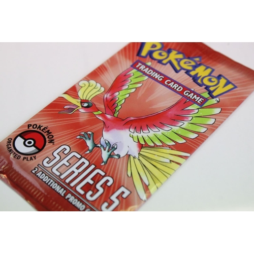 1449 - Pokémon Trading Cards - Sealed Pokemon POP Series 5 Booster Pack, HO Oh