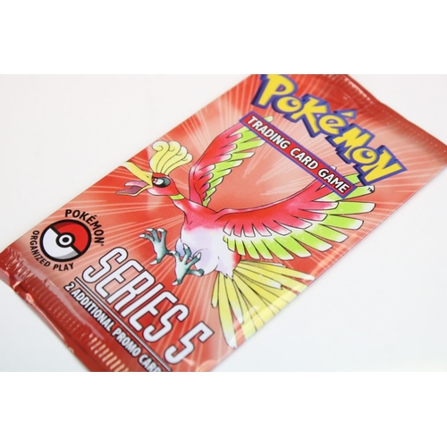 1455 - Pokémon Trading Cards - Sealed Pokemon POP Series 5 Booster Pack, HO Oh