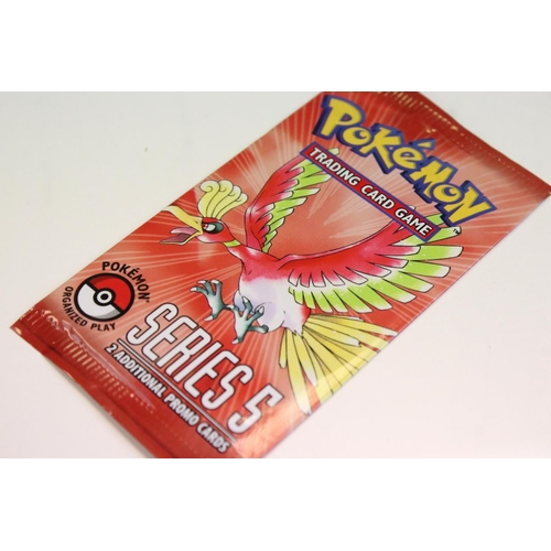 1456 - Pokémon Trading Cards - Sealed Pokemon POP Series 5 Booster Pack, HO Oh