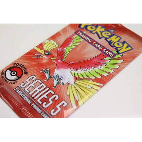 1459 - Pokémon Trading Cards - Sealed Pokemon POP Series 5 Booster Pack, HO Oh