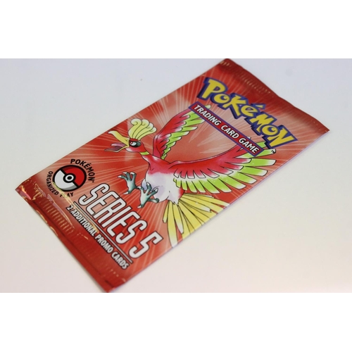 1466 - Pokémon Trading Cards - Sealed Pokemon POP Series 5 Booster Pack, HO Oh