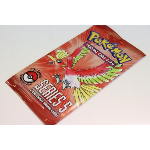 1467 - Pokémon Trading Cards - Sealed Pokemon POP Series 5 Booster Pack, HO Oh