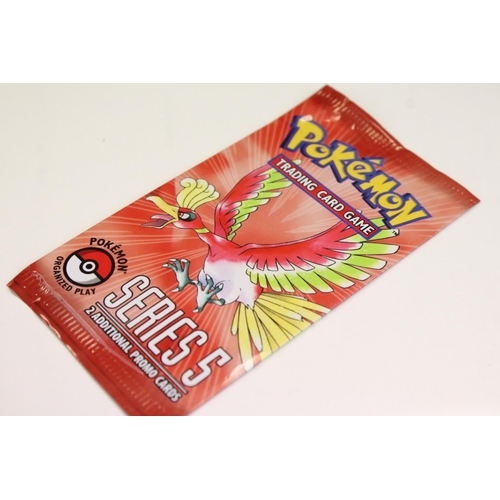 1470 - Pokémon Trading Cards - Sealed Pokemon POP Series 5 Booster Pack, HO Oh