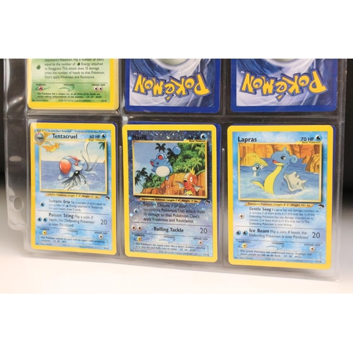 1473 - Pokémon Trading Cards - Near complete Pokemon Southern Islands Collection cards, missing Slowking & ... 