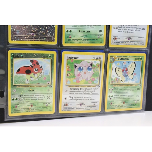 1475 - Pokémon Trading Cards - Complete Pokemon Southern Islands Collection cards, some bending to cards bu... 