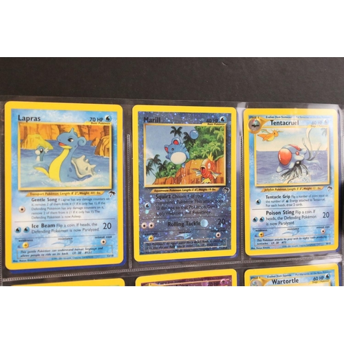 1475 - Pokémon Trading Cards - Complete Pokemon Southern Islands Collection cards, some bending to cards bu... 