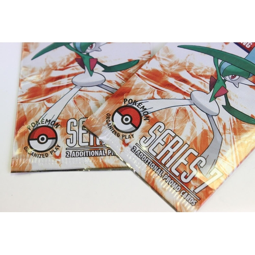 1483 - Pokémon Trading Cards - 12 Pokemon sealed POP Series 7 Booster Packs