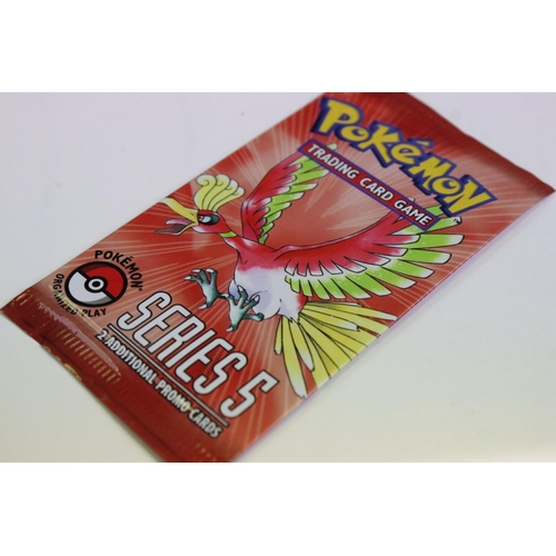 1496 - Pokémon Trading Cards - Sealed Pokemon POP Series 5 Booster Pack, HO Oh