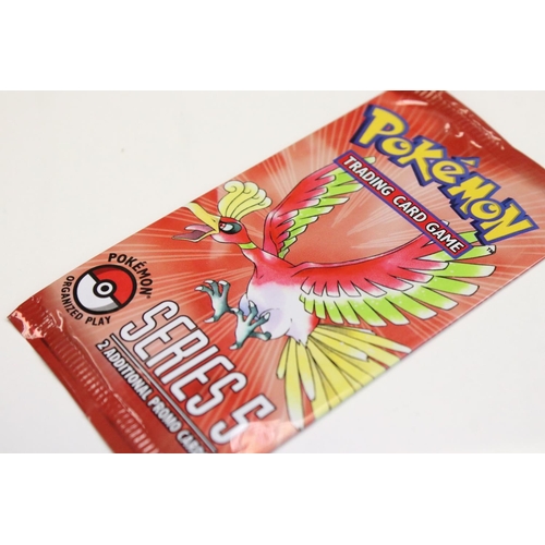 1497 - Pokémon Trading Cards - Sealed Pokemon POP Series 5 Booster Pack, HO Oh