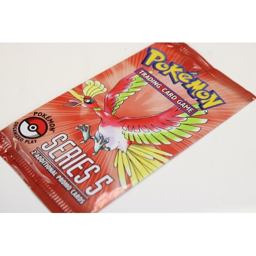 1505 - Pokémon Trading Cards - Sealed Pokemon POP Series 5 Booster Pack, HO Oh