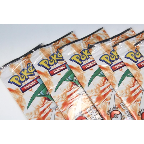 1508 - Pokémon Trading Cards - 30 Pokemon sealed POP Series 7 Booster Packs