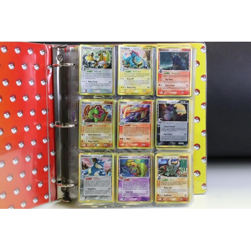 1512 - Pokémon Trading Cards - Near complete Pokemon Dragon Frontiers card Set including Charizard Star 100... 