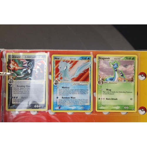 1512 - Pokémon Trading Cards - Near complete Pokemon Dragon Frontiers card Set including Charizard Star 100... 