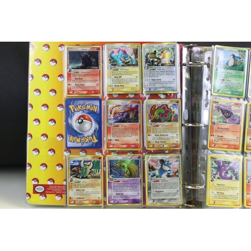 1512 - Pokémon Trading Cards - Near complete Pokemon Dragon Frontiers card Set including Charizard Star 100... 