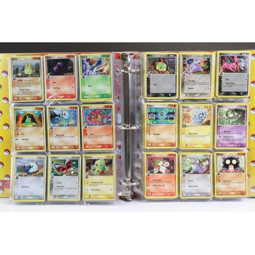 1512 - Pokémon Trading Cards - Near complete Pokemon Dragon Frontiers card Set including Charizard Star 100... 