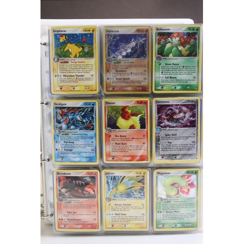 1513 - Pokémon Trading Cards - Near Complete Pokemon EX Unseen Forces card Set including Entei Star 113/115... 