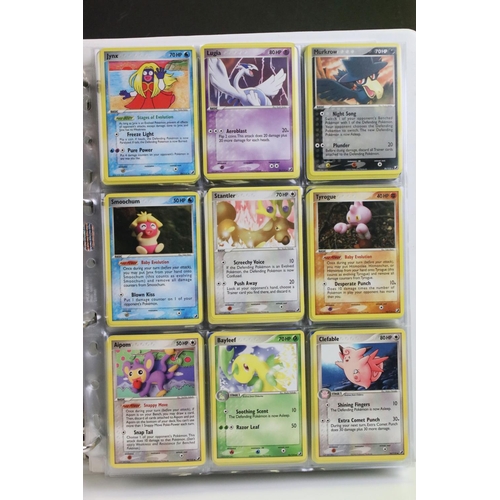 1513 - Pokémon Trading Cards - Near Complete Pokemon EX Unseen Forces card Set including Entei Star 113/115... 