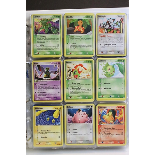 1513 - Pokémon Trading Cards - Near Complete Pokemon EX Unseen Forces card Set including Entei Star 113/115... 