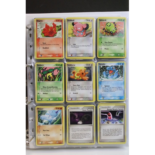 1513 - Pokémon Trading Cards - Near Complete Pokemon EX Unseen Forces card Set including Entei Star 113/115... 