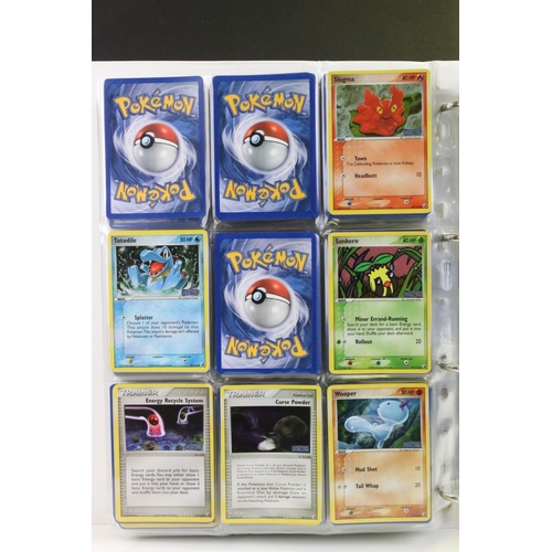 1513 - Pokémon Trading Cards - Near Complete Pokemon EX Unseen Forces card Set including Entei Star 113/115... 