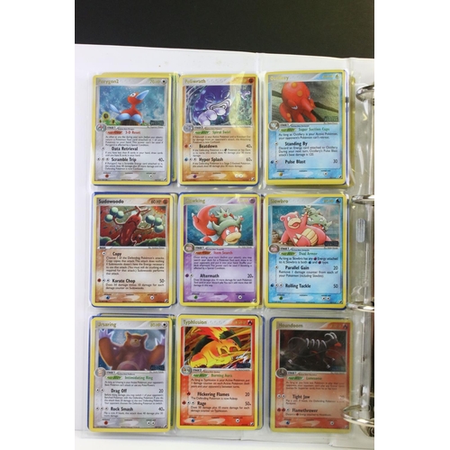 1513 - Pokémon Trading Cards - Near Complete Pokemon EX Unseen Forces card Set including Entei Star 113/115... 