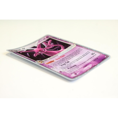 1514 - Pokémon Trading Cards - Pokemon EX Unseen Forces Espeon EX 102/115 card, slight bend but otherwise e... 