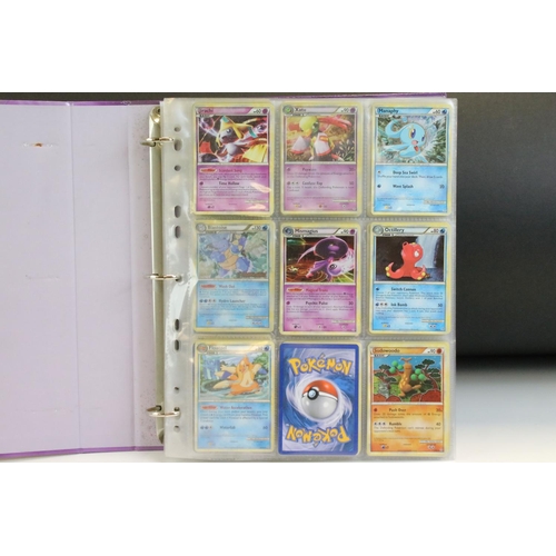 1534 - Pokémon - Part Complete Pokemon HS Unleashed card set including Blastiose Staff Promo, Reverse Holo ... 