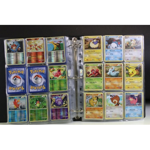 1535 - Pokémon Trading Cards - Near Complete Pokemon HeartGold & SoulSilver Card Set including Staff Pre Re... 