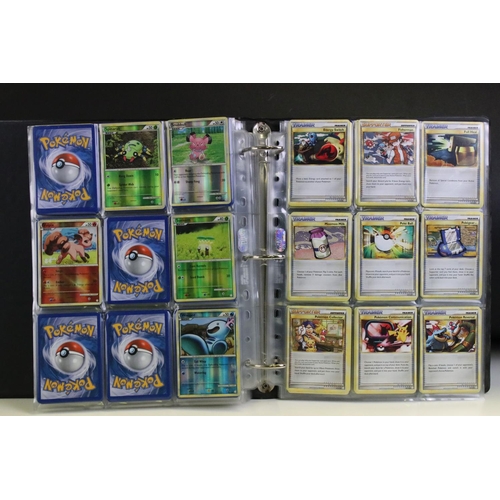 1535 - Pokémon Trading Cards - Near Complete Pokemon HeartGold & SoulSilver Card Set including Staff Pre Re... 