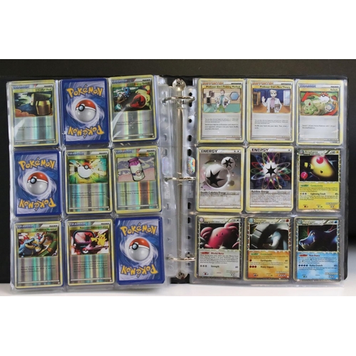 1535 - Pokémon Trading Cards - Near Complete Pokemon HeartGold & SoulSilver Card Set including Staff Pre Re... 