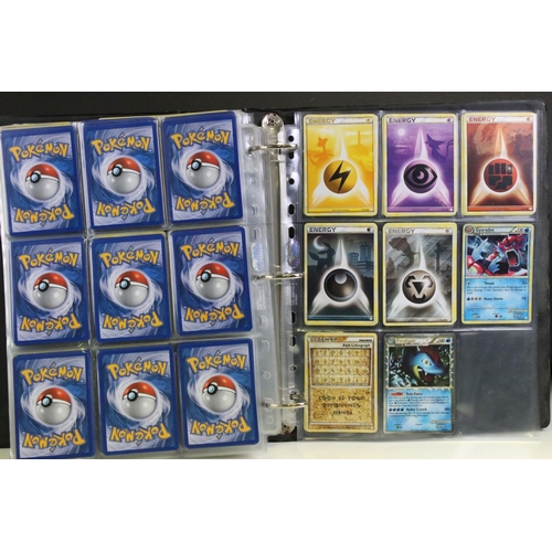 1535 - Pokémon Trading Cards - Near Complete Pokemon HeartGold & SoulSilver Card Set including Staff Pre Re... 