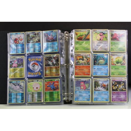 1535 - Pokémon Trading Cards - Near Complete Pokemon HeartGold & SoulSilver Card Set including Staff Pre Re... 