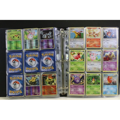 1535 - Pokémon Trading Cards - Near Complete Pokemon HeartGold & SoulSilver Card Set including Staff Pre Re... 