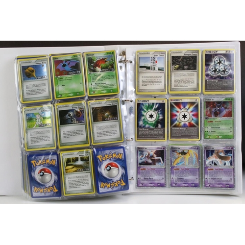 1541 - Pokémon Trading Cards - Near Complete Pokemon EX Deoxys card set including Gold Star Rayquaza 107/10... 