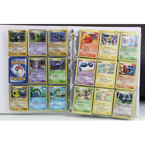 1541 - Pokémon Trading Cards - Near Complete Pokemon EX Deoxys card set including Gold Star Rayquaza 107/10... 