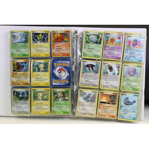 1541 - Pokémon Trading Cards - Near Complete Pokemon EX Deoxys card set including Gold Star Rayquaza 107/10... 