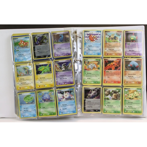 1541 - Pokémon Trading Cards - Near Complete Pokemon EX Deoxys card set including Gold Star Rayquaza 107/10... 