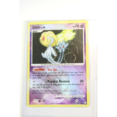 1555 - Pokémon Trading Cards - Collection Of Pokemon Cards to include common, uncommon, rare, holo rare, du... 