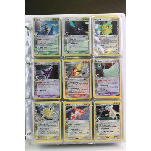 1558 - Pokémon Trading Cards - Near Complete Pokemon Delta Species Card Set including 3 x Dragonite 3/113, ... 