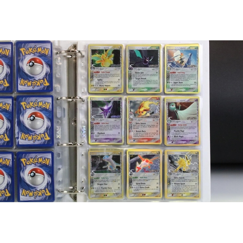 1558 - Pokémon Trading Cards - Near Complete Pokemon Delta Species Card Set including 3 x Dragonite 3/113, ... 