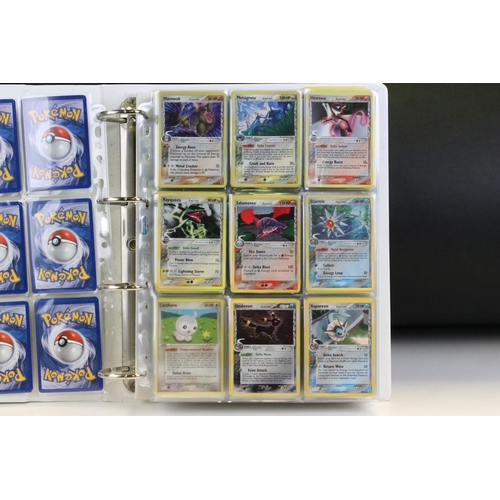 1558 - Pokémon Trading Cards - Near Complete Pokemon Delta Species Card Set including 3 x Dragonite 3/113, ... 