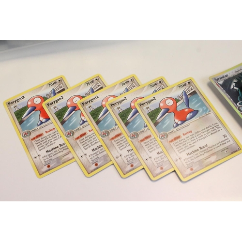 1558 - Pokémon Trading Cards - Near Complete Pokemon Delta Species Card Set including 3 x Dragonite 3/113, ... 