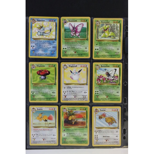 1563 - Pokémon Trading Cards - Complete Wizards Of The Coast pokemon Jungle Set, no first editions, vg over... 