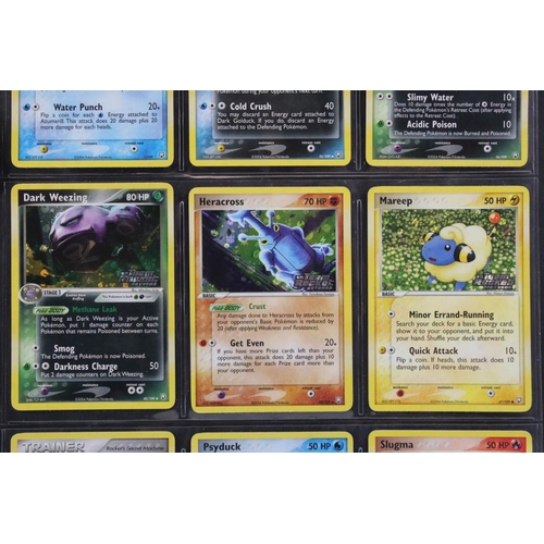 1564 - Pokémon Trading Cards - Nine Pokemon Ex Team Rocket Returns cards to include Reverse Holo Azumarill ... 